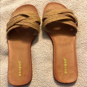 Bamboo sandals